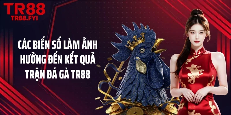 Các biến số làm ảnh hưởng đến kết quả trận đá gà TR88