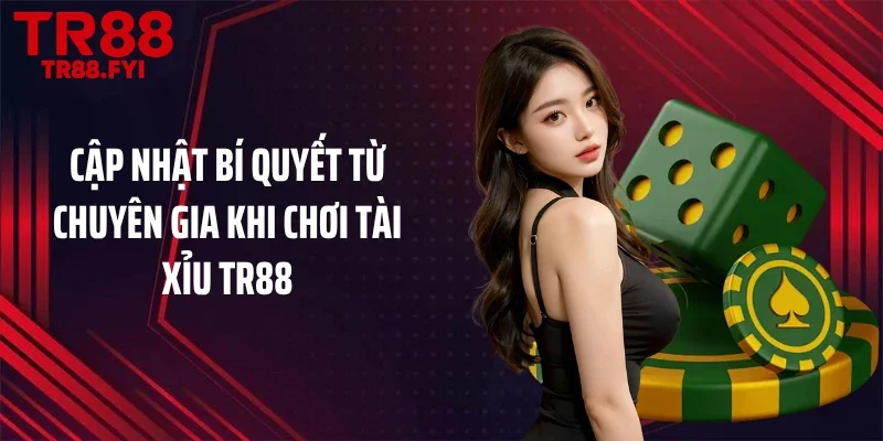 Cập nhật bí quyết từ chuyên gia khi chơi tài xỉu TR88