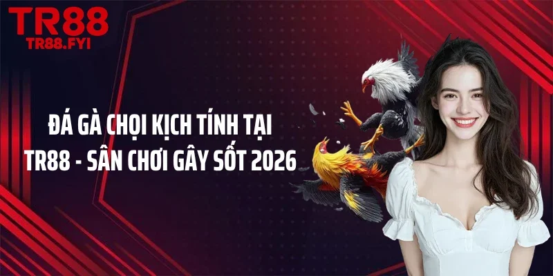 Đá Gà Chọi Kịch Tính Tại TR88 - Sân Chơi Gây Sốt 2026